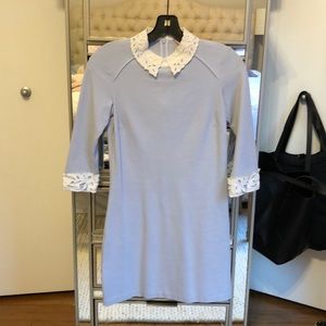 Ted Baker London light blue mini dress!!! Size 0